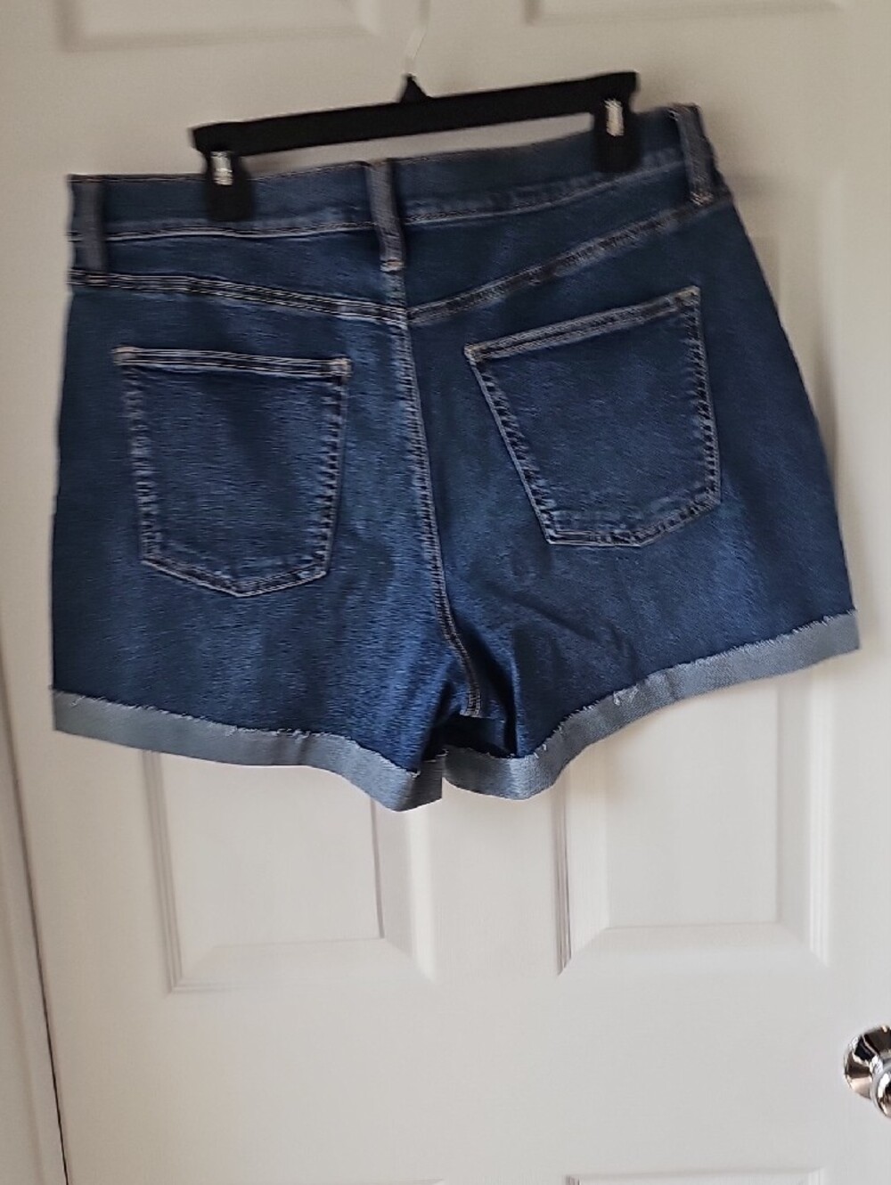 Sonoma Dark Blue Rolled Hem Denim Shorts - Picture 3 of 3
